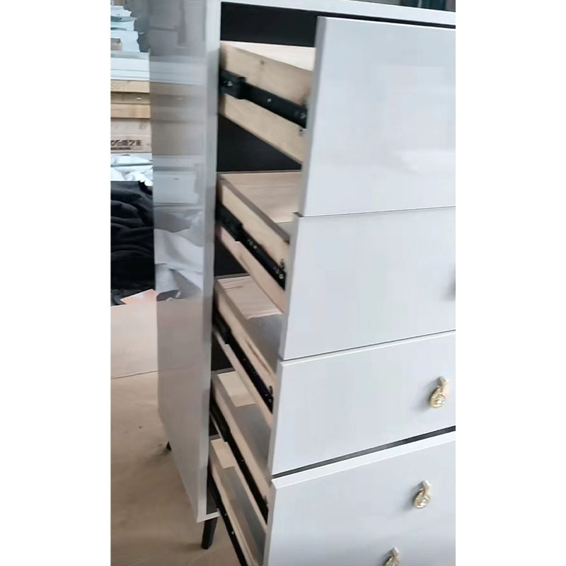 Crystal Grey Chest Of Drawers, Chest Of Drawers